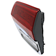 4-Piece Kit Driver and Passenger Side, Inner Halogen Tail Light, With bulb(s), Includes (2) Bumper Cover and (2) Tail Light