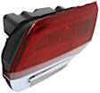4-Piece Kit Driver and Passenger Side, Inner Halogen Tail Light, With bulb(s), Includes (2) Bumper Cover and (2) Tail Light