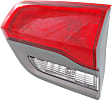 4-Piece Kit, Driver and Passenger Side, Inner Halogen Tail Light, With bulb(s), Mounts on Liftgate, OE Replacement, Includes (2) Bumper Cover and (2) Tail Light