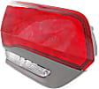4-Piece Kit, Driver and Passenger Side, Inner Halogen Tail Light, With bulb(s), Mounts on Liftgate, OE Replacement, Includes (2) Bumper Cover and (2) Tail Light