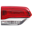 4-Piece Kit Driver and Passenger Side, Inner Halogen Tail Light, With bulb(s), Includes (2) Bumper Cover and (2) Tail Light