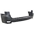 4-Piece Kit Rear, Upper and Lower Upper - Primed, Lower - Textured Bumper Cover, Includes (2) Bumper Cover and (2) Tail Light