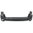 4-Piece Kit Rear, Upper and Lower Upper - Primed, Lower - Textured Bumper Cover, Includes (2) Bumper Cover and (2) Tail Light