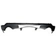 4-Piece Kit Rear, Upper and Lower Upper - Primed, Lower - Textured Bumper Cover, Includes (2) Bumper Cover and (2) Tail Light