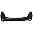 4-Piece Kit Rear, Upper and Lower Upper - Primed, Lower - Textured Bumper Cover, Includes (2) Bumper Cover and (2) Tail Light