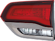4-Piece Kit Rear, Upper and Lower Primed Bumper Cover, Includes (2) Bumper Cover and (2) Tail Light