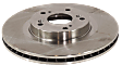 4-Wheel Set Front and Rear Brake Disc and Pad Kit, Plain Surface 5 Lugs Front-299.97 mm/Rear-304.55 mm Ceramic Pro-Line Series, Includes (4) Brake Disc and (2) Brake Pad Set