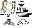 2002 Ford Ranger - 2-Piece Kit Timing Chain Kit, With Gears, 4.0L 6Cyl,  Includes (1) Timing Chain Kit and (1) Water Pump