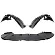 3-Piece Kit Front Engine Splash Shield, Under Cover,, 2.4L Eng., Sport Model, includes Driver and Passenger Side Fender Liner