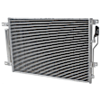 2-Piece Kit Radiator, includes A/C Condenser
