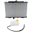 2-Piece Kit Radiator, 2.5L Eng., includes Coolant Reservoir