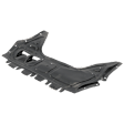 2018 Volkswagen Jetta - 3-Piece Kit Engine Splash Shield, Includes (1) Engine Splash Shield and (2) Fender