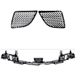 3-Piece Kit Header Panel, includes Driver and Passenger Side Grille