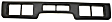 7-Piece Kit, Front Bumper, Chrome, Includes (1) Bumper, (2) Bumper Bracket, (3) Bumper Trim, and (1) Valance