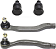 4-Piece Kit Front, Driver and Passenger Side Suspension, includes Ball Joint and Tie Rod End