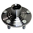 2011 Honda Element - 4-Piece Kit Front, Driver and Passenger Side Suspension Kit,  Includes (2) Tie Rod End and (2) Wheel Hub
