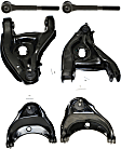 1997 Chevrolet Express 2500 LS - 6-Piece Kit Front, Driver and Passenger Side, Upper and Lower Control Arm Kit,  Includes (4) Control Arm and (2) Tie Rod End