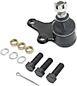 6-Piece Kit Front, Driver and Passenger Side Control Arm Kit, Includes (4) Ball Joint and (2) Control Arm