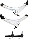 4-Piece Kit Front, Driver and Passenger Side, Lower Control Arm Kit, Includes (2) Control Arm and (2) Tie Rod End