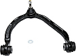 4-Piece Kit Front, Driver and Passenger Side, Upper Control Arm Kit, Includes (2) Control Arm and (2) Tie Rod End
