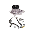 2015 Scion xB - 2-Piece Kit Timing Chain Kit, Engine Designation: 2AZ-FE, DOHC, 16 Valves, VVT Engine, 2.4L 4Cyl,  Includes (1) Timing Chain Kit and (1) Water Pump