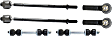 6-Piece Kit Front, Driver and Passenger Side Suspension Kit, Includes (4) Tie Rod End and (2) Sway Bar Link