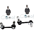 4-Piece Kit Front, Driver and Passenger Side Suspension Kit, Includes (2) Ball Joint and (2) Sway Bar Link