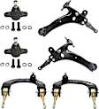6-Piece Kit Front, Driver and Passenger Side, Upper and Lower Control Arm Kit, Includes (2) Ball Joint and (4) Control Arm