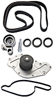 2006-2010 Dodge Charger - 2-Piece Kit Timing Belt Kit, Water Pump Included Includes (1) Timing Belt Kit and (1) Water Pump