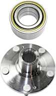 2-Piece Kit Wheel Hub, 5 Lugs, Without Bearing Includes (1) Wheel Bearing and (1) Wheel Hub