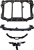4-Piece Kit, Radiator Support Assembly, Center, and Upper Tie Bar, Includes (4) Radiator Support