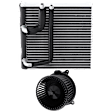 2-Piece Kit A/C Evaporator, includes Blower Motor