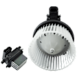 2-Piece Kit Blower Motor, Includes (1) Blower Motor and (1) Blower Motor Resistor