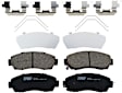 KIT-100725-AE104 Front Brake Disc and Pad Kit, Plain Surface, 5 Lugs, 295.91 mm, Ceramic