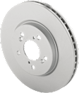 KIT-100725-AE104 Front Brake Disc and Pad Kit, Plain Surface, 5 Lugs, 295.91 mm, Ceramic