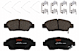 KIT-100725-AE110 Front Brake Disc and Pad Kit, Plain Surface, 4 Lugs, 261.87 mm, Ceramic