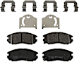 KIT-100725-AE119 Front Brake Disc and Pad Kit, Plain Surface, 5 Lugs, 279.91 mm, Semi-metallic