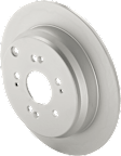 KIT-100725-AE143 Front and Rear Brake Disc and Pad Kit, Plain Surface, 5 Lugs, Front-295.91 mm/Rear-304.55 mm, Ceramic