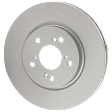 Front and Rear Brake Kit With Calipers, Natural Finish, Front-Plain Surface/Rear-Cross-drilled and Slotted, 5 Lugs, Front-295.91 mm/Rear-304.4 mm, Ceramic, AWD