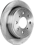 KIT-100725-AE182 Front and Rear Brake Disc and Pad Kit, Plain Surface, 4 Lugs, Front-261.87 mm/Rear-239.01 mm, Front-Semi-Metallic/Rear-Ceramic