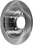 KIT-100725-AE219 Front and Rear Brake Disc and Pad Kit, Plain Surface, 5 Lugs, Front-279.91 mm/Rear-261.87 mm, Ceramic