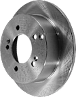 KIT-100725-AE219 Front and Rear Brake Disc and Pad Kit, Plain Surface, 5 Lugs, Front-279.91 mm/Rear-261.87 mm, Ceramic