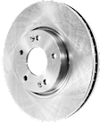 KIT-100725-AE228 Front and Rear Brake Disc and Pad Kit, Plain Surface, 5 Lugs, Front-299.97 mm/Rear-282.96 mm, Ceramic