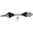 Front, Driver and Passenger Side Axle Assembly - 7-Piece Kit AWD, 3.5L, 6Cyl