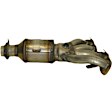 2004 Honda Civic - 2-Piece Kit Front and Rear Catalytic Converter, 1.3L 4Cyl, Federal EPA Standard, 46-State Legal (Cannot ship to CA, CO, NY or ME), Naturally Aspirated, Includes (1) Catalytic Converter and (1) Oxygen Sensor