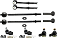 10-Piece Kit Front, Driver and Passenger Side Suspension Kit, Includes (4) Ball Joint, (4) Tie Rod End and (2) Sway Bar Link