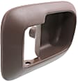 1998 Toyota Sienna LE - 2-Piece Kit Front, Driver Side Interior Door Handle Kit, Brown, With door lock button, Includes (1) Door Handle Trim and (1) Interior Door Handle