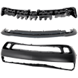 3-Piece Kit Front Primed Bumper Cover, includes Bumper Absorber and Valance, CAPA Certified