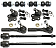 8-Piece Kit Front, Driver and Passenger Side Suspension Kit, Includes (2) Ball Joint, (4) Tie Rod End and (2) Sway Bar Link