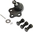 4-Piece Kit Front, Driver and Passenger Side Suspension Kit, Includes (2) Ball Joint and (2) Tie Rod End